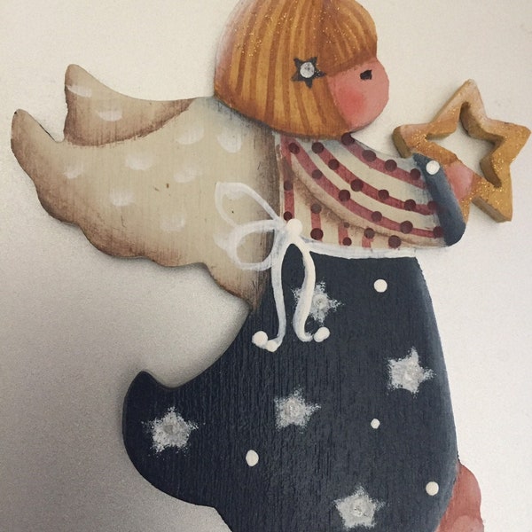 Americana Angel Pin/Magnet, patriotic, angels, magnet, pin, americana