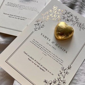 Trouwbedankjes chocolade, trouwbedankjes, verlovingschocolade, bruiloftchocolade, luxe chocolade, goud verijdelde Nikkah-gunst, Katb Kitab
