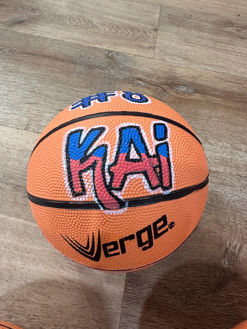 Custom Painted Basketballs - Mini Size 1 Balls - Etsy