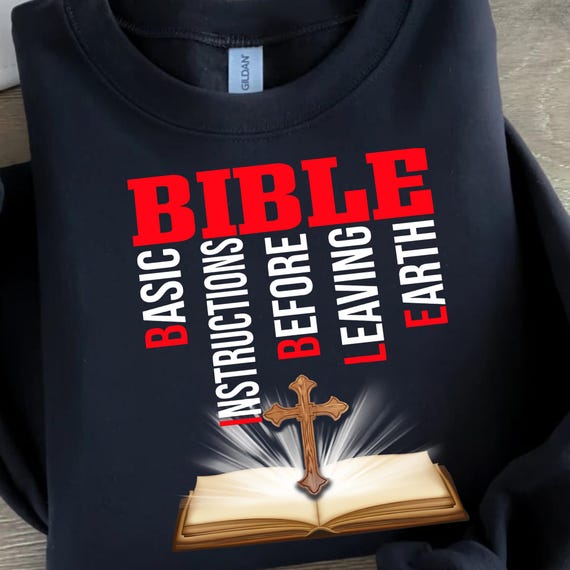 Bible PNG: Christian Sublimation Design (Digital Download)
