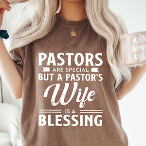 Pastor&#39;s Wife Appreciation PNG - Special Christian Quote Clipart for T-Shirts, Mugs, Posters