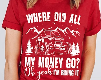 Funny Off-Road Riding PNG: Money Pit Sublimation Design (Digital Download)