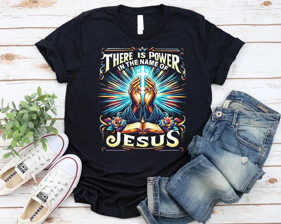 There is Power in the Name of Jesus PNG - Christian PNG Design - Bible ...