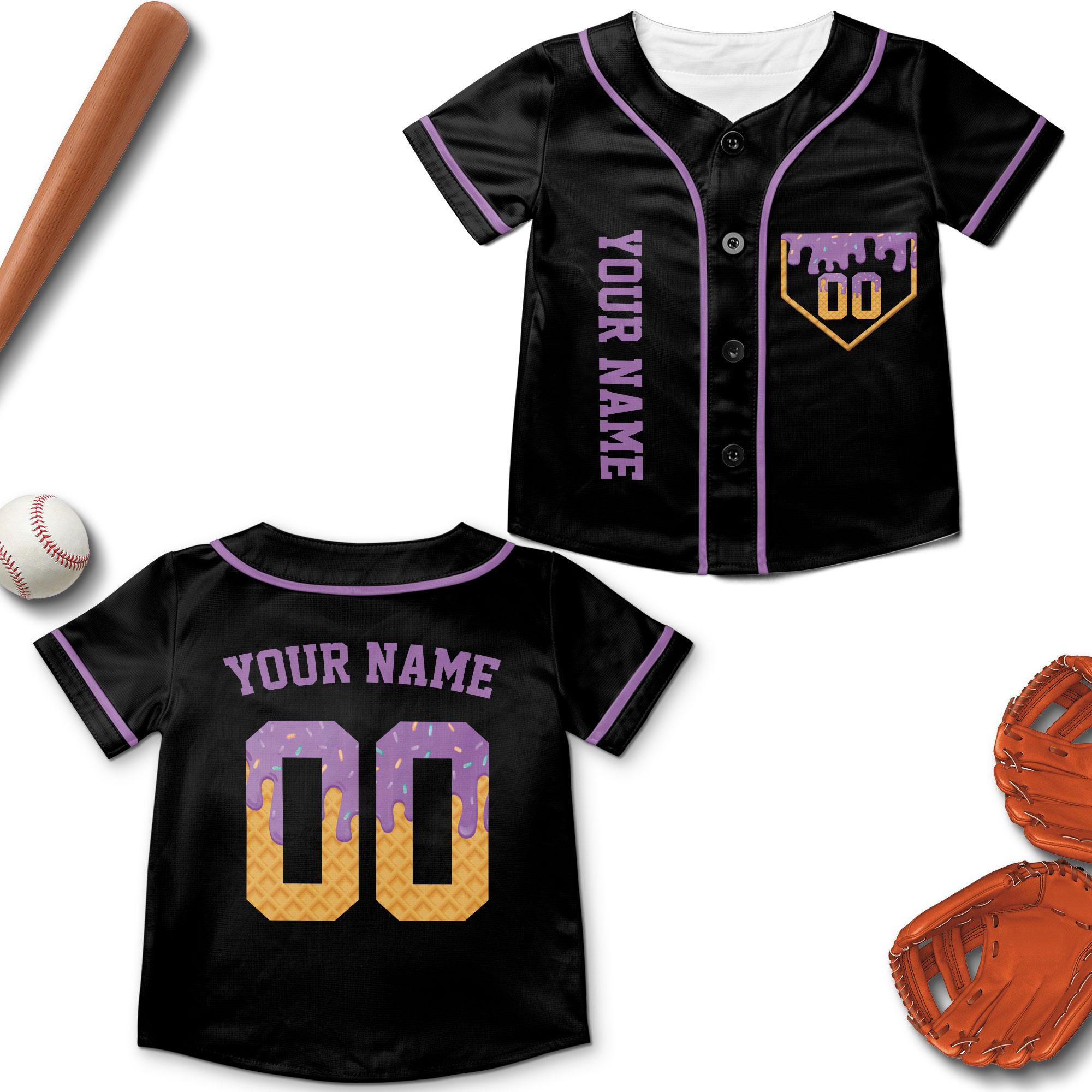 Discover Personalized Birthday Baseball Jersey
