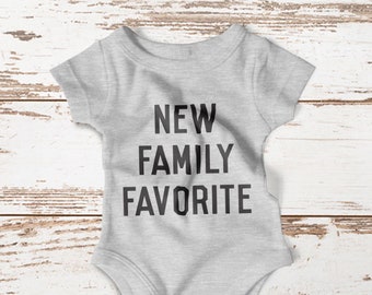 Family Favorite Funny Baby Onesie®, Cute Baby Onesie®, Baby Shower Gift, Family Favorite Onesie®, New Baby Onesie®, Baby Gifts, Baby Onesie®