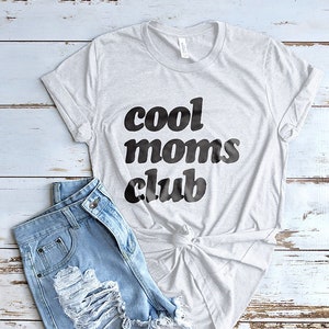 Camiseta del Club de Mamás Geniales, Camiseta Retro para Mamás imagen 1