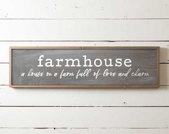 Farmhouse Sign, Fixer Upper Sign, Farmhouse Decor, Home Sweet Home Sign, Farmhouse Sweet Farmhouse, Country Sign, Wood Farmhouse Signs