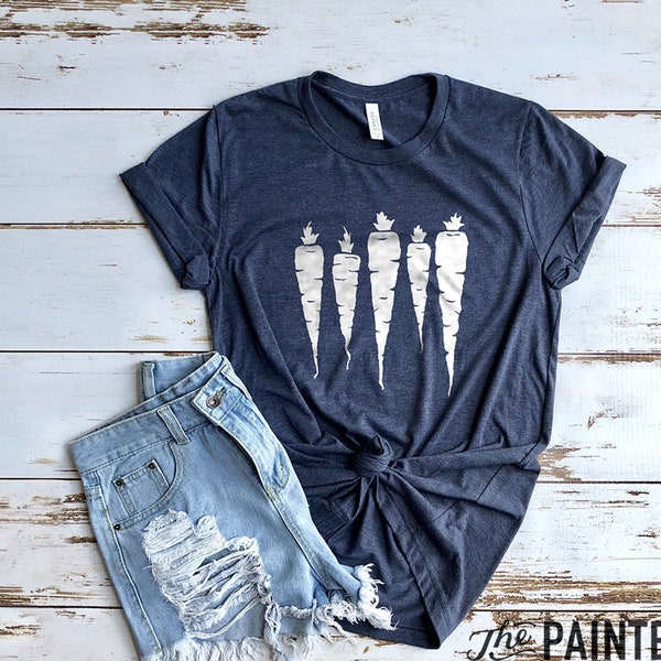 Carrots Silhouette Shirt, Farmer's Market Tee