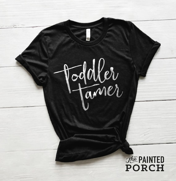 Toddler Tamer Mom Shirt, Cute Momma Tee