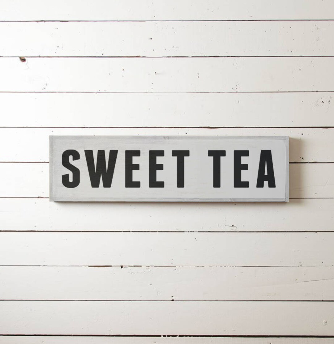 Wall Sign sweet Tea Wall Decor, Farmhouse Decor, Sweet Tea Sign, Fixer