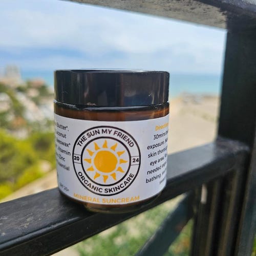 Organic Mineral Suncream