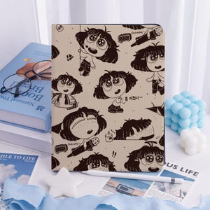 Custodia Jungkook per iPad per iPad Pro 13 12 11, iPad Air 7/6 13" iPad Air 5 4 iPad 11 10 2022, custodia BTS ACE Stand per iPad Mini 6/5 con slot per penna