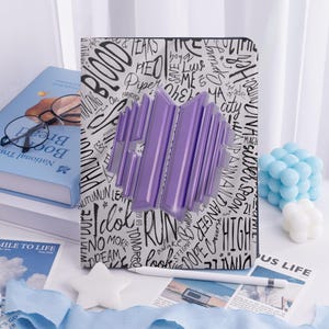 BTS iPad Case for iPad Pro 13 12 11, iPad Air 7/6 13" iPad Air 5 4 iPad 11 10 2022 Gift for Army JK Stand iPad Mini 6/5 Cover with Pen Slot