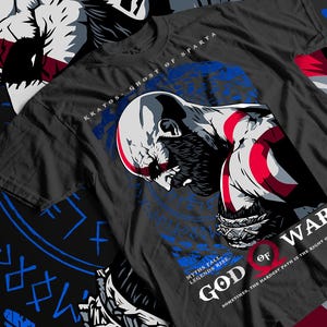 God of war shirt Kratos T-shirt