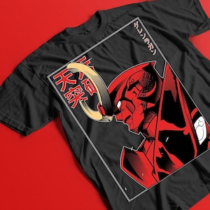 Gurren Lagann Classic T-Shirt, Anime Tee, Unisex Tshirt, Japanese Manga Shirt, Vintage Style Top