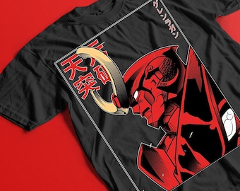 Gurren Lagann Classic T-Shirt, Anime Tee, Unisex Tshirt, Japanese Manga Shirt, Vintage Style Top