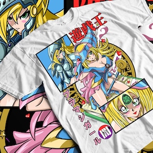 Unisex Heavy Cotton Tee Anime Duel King T Shirt Black King