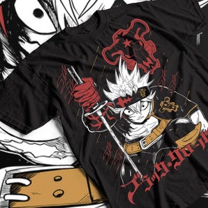 Black Bulls Anime Shirt | Anime Shirt | Japanese Anime | Anime Lover Shirt | Anime Manga Shirt | Anime Unisex Shirt | Graphic Anime Shirt
