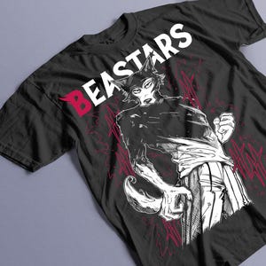 ANIME Beastars T-Shirt, Anime Manga Tee, Unisex Heavy Cotton Top, Graphic Tee Gift, Japanese Cartoon Shirt