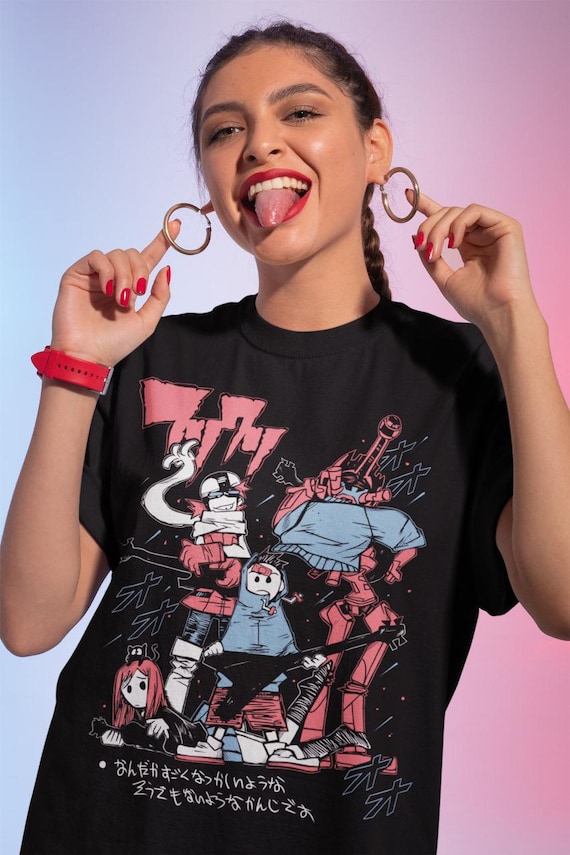 Haruko Haruhara Unisex Heavy Cotton Tee -flcl Shirt,flcl