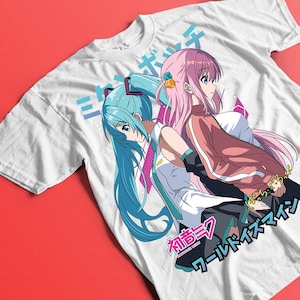 Anime Waifu Unisex Tee, Japanese Otaku Shirt, Kawaii Aesthetic Top, Manga Lover Gift, Harajuku Fashion, Anime Convention Apparelm
