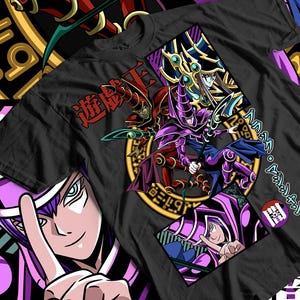 Unisex Heavy Cotton Tee Anime Duel King T Shirt BlackY