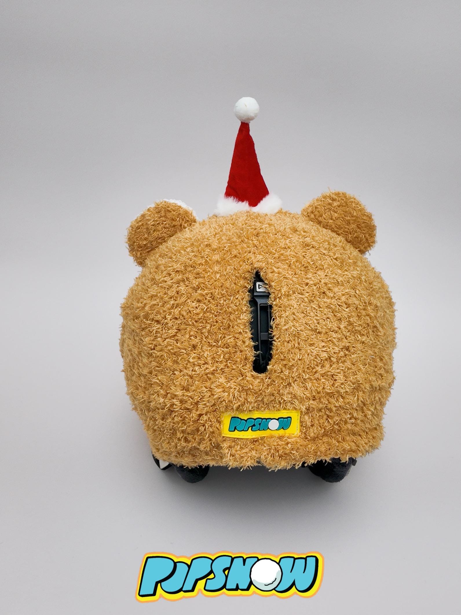 Copricaschi In Peluche Lavorato A Maglia - Simpatico Accessorio Per Casco Da Bici, Sci, Snowboard - Regalo Divertente