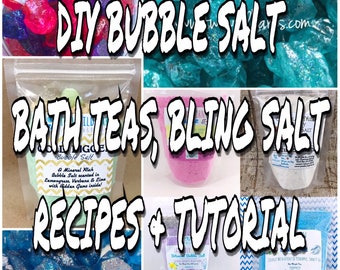 DIY SHOWER STEAMER Aromatherapy Recipe &amp; Tutorial Guide Step | Etsy