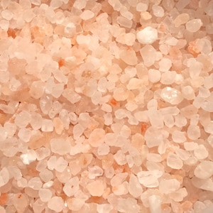 6lb PINK HIMALAYAN Sea Salt, 2-3mm, Medium Grain, Natural, Remineralizing, Free Usa Ship, Two Wild Hares