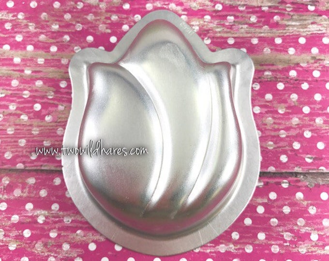 TULIP Bath Bomb Mold, Metal, 4"x3"