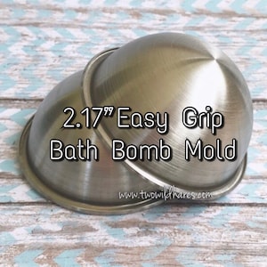 1.65 RAINBOW HOLOGRAPHIC Bath Bomb Molds, (42mm), Heavy Duty