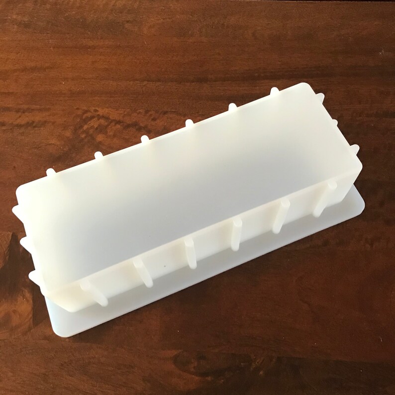 XL 3 lb. Soap Loaf Mold Heavy Duty Heat Safe Silicone Mold Etsy