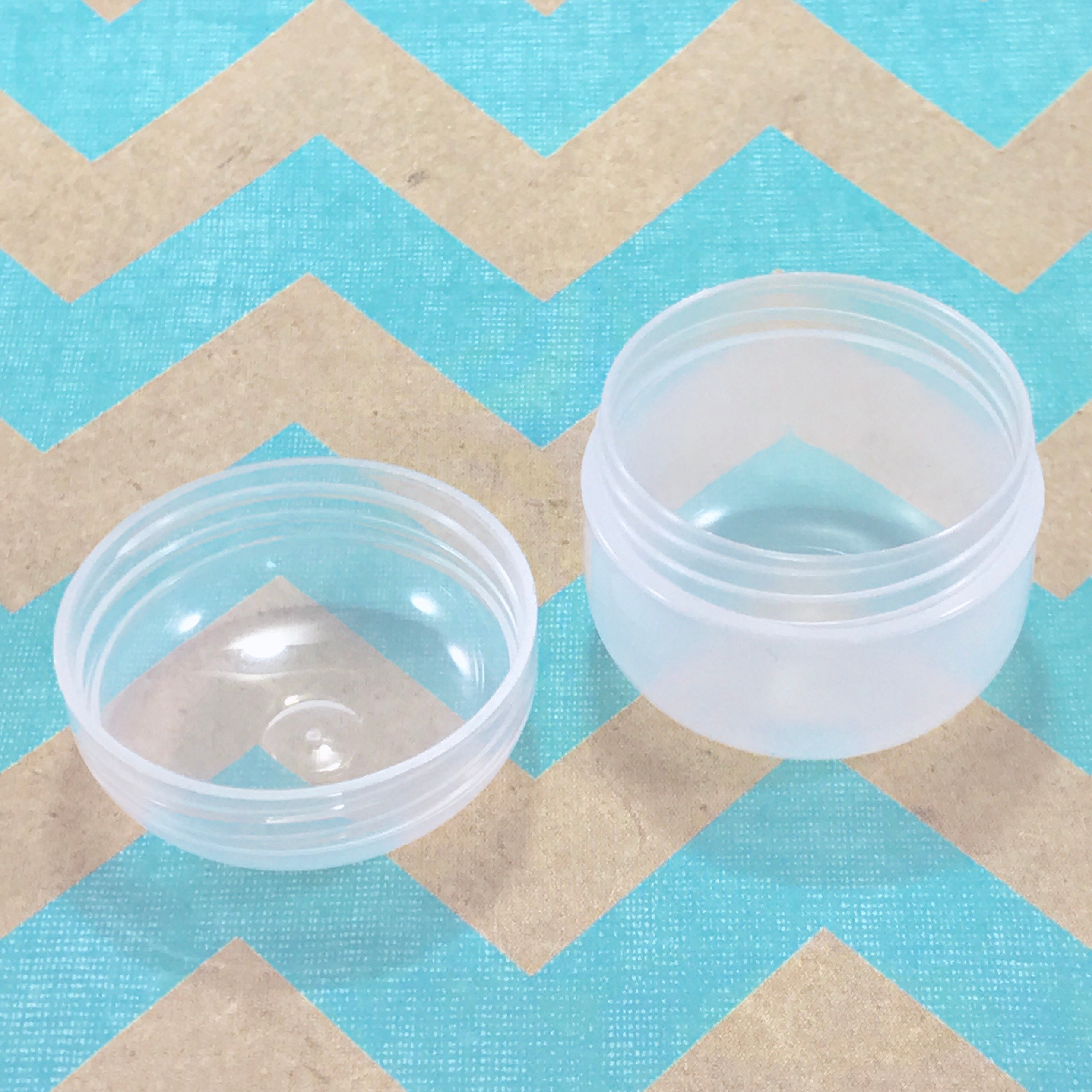 50 BUBBLE LIP BALM Containers, Fill With Lip Balm, Cuticle Butter