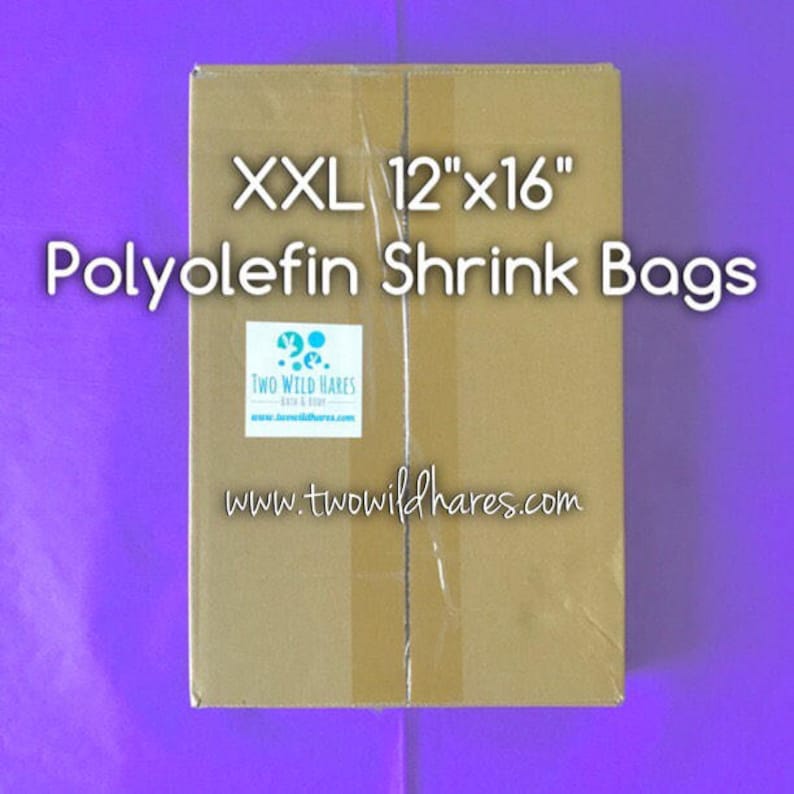 250-XXL 12x16 Polyolefin Shrink Bags Free US Ship image 1