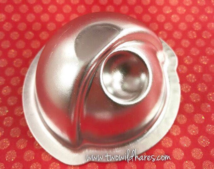 CHERRY BOMB Bath Bomb & Baking Mold, Metal, 2 5/8", Two Wild Hares