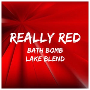 4oz REALLY RED Bath Bomb Lake Blend, High Dye %, Cosmetic Colorant, Batch Certified, Container Packaging, Two Wild Hares