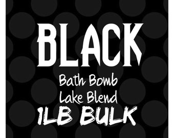 1lb Bulk BLACK Bath Bomb Lake Dye Blend, High Dye %, Cosmetic Colorant, Batch Certified, Container Packaging, Free US Ship, Two Wild Hares