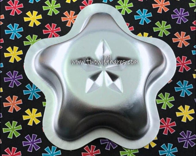 LUCKY STAR Bath Bomb Mold, Metal, 3.75", Two Wild Hares