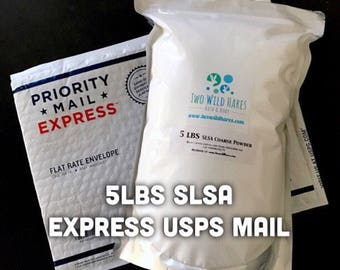 5lbs SLSa EXPRESS Priority Mail (USA) & Expedited Handling Included, Emergency SLSa For When You Need It Now! Two Wild Hares