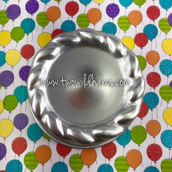 2.5 RAINBOW HOLOGRAPHIC Bath Bomb Molds, (63mm or 2.48) Heavy Duty  Stainless Steel, Two Wild Hares
