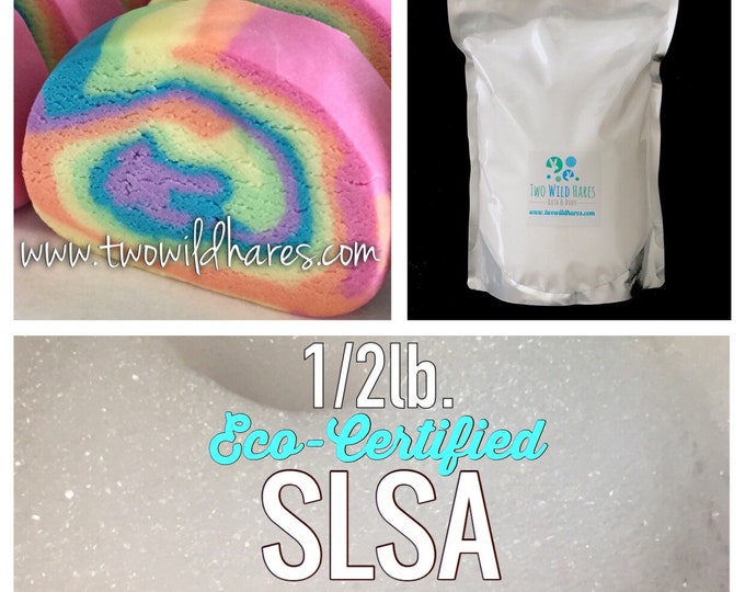 1/2lb SLSA, (8 oz), Eco certified Surfactant, Lathanol, LAL Coarse, Sodium Lauryl Sulfoacetate, Bubbles!