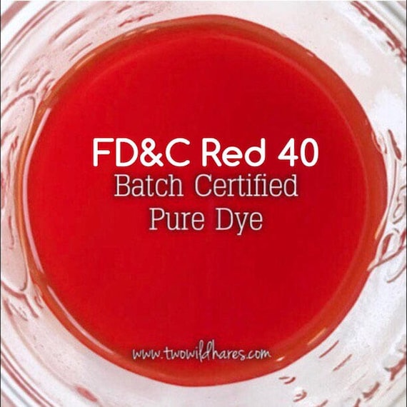 1oz. BLOOD ORANGE Bath Bomb DYE, Fd&c Red 40, 89-94%, Batch Certified, Powdered Water Soluble Colorant, Container Packaging, Two Wild Hares