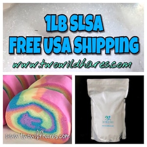 1lb SLSa Eco-certified Surfactant, Lathanol, LAL Coarse, Sodium Lauryl Sulfoacetate, Bubbles, Bath, DIY, Two Wild Hares