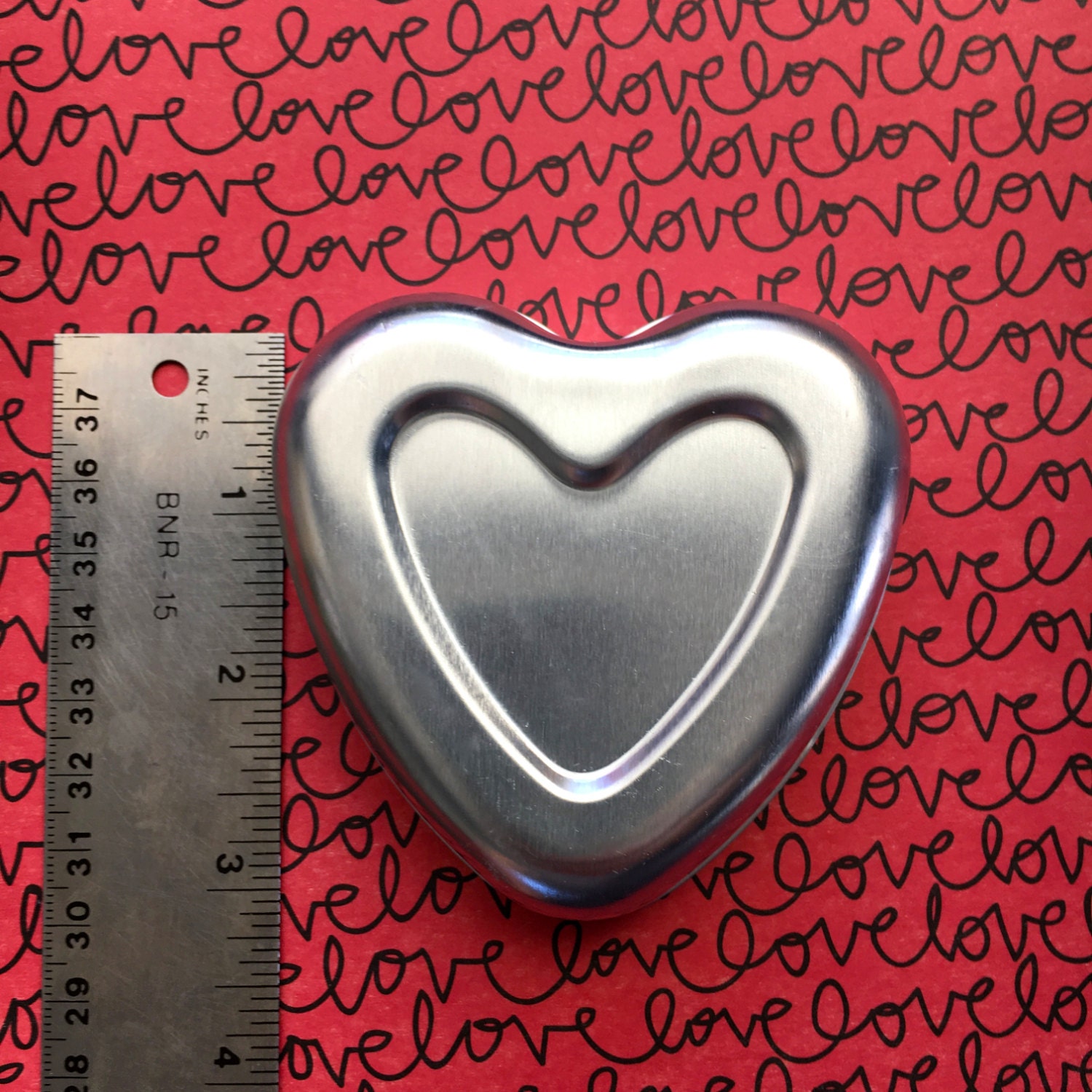 3 HEART Bath Bomb & Baking Mold, Metal, Easy to Unmold, The Perfect ...