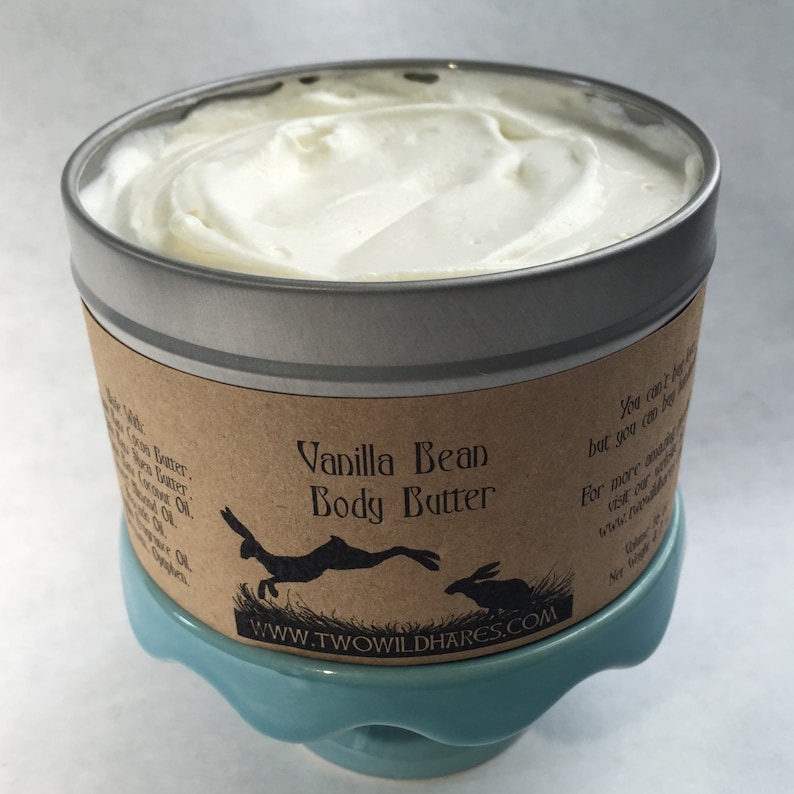 DIY Whipped BODY BUTTER Recipe & Step by Step Picture Tutorial, Moisturizer, Cream, How To, Two Wild Hares image 7