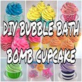 DIY Bubble Bomb Cupcake, Bubble Bath "Frosting" & Bath Bomb "Cake", Step by Step Tutorial Guide, Make Your Own Bath Stuff, Two Wild Hares