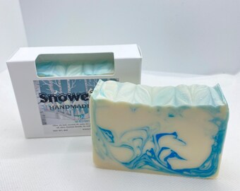 SNOWED IN, Cherry, Lime and Citrus, Handmade Soap, 4oz, Two Wild Hares, Natural Soap