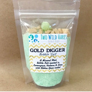 DIY Bubble Bath Salt, Bath Tea, Milk Bath and Bonus Bling Salt Recipe & Tutorial, Lots of Recipes in One Guide, Step By Step, Two Wild Hares image 7