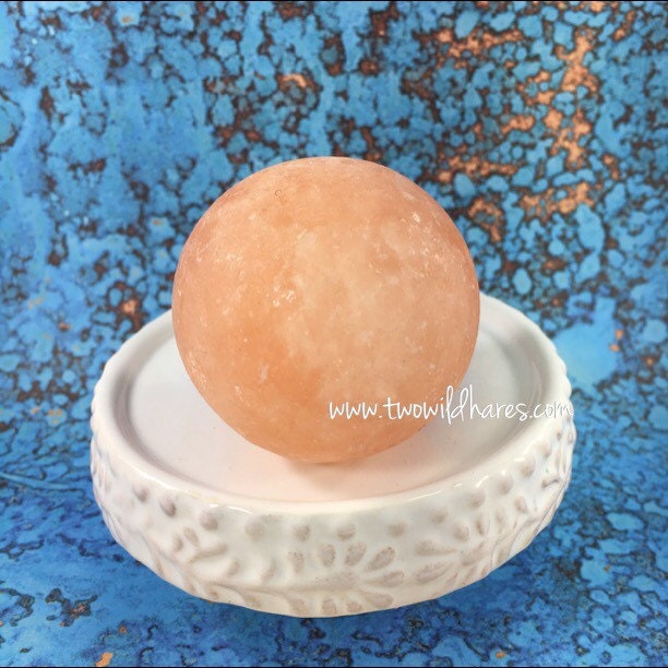 HIMALAYAN PINK SALT, Massage Ball, Remineralize & Relax, 56oz