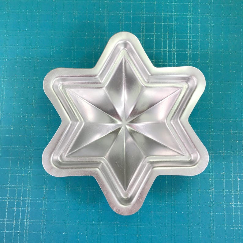 Molde para bomba de baño ESTRELLA DE DAVID, metal estrella de seis